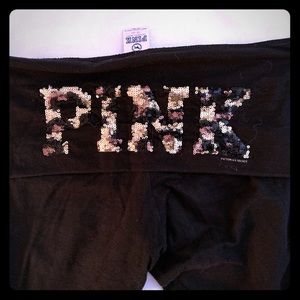 VS Pink yoga flare pants